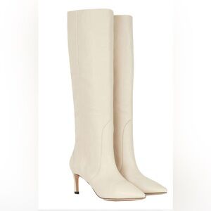 IRO woman boots ecru leather - New never worn with box and dust bag